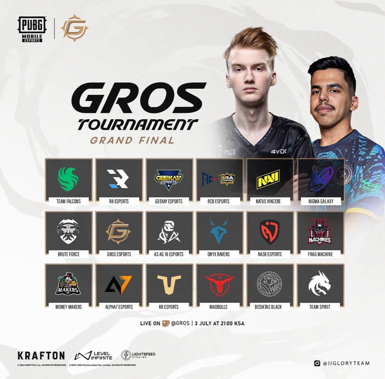 GROS - PMSL EVENT