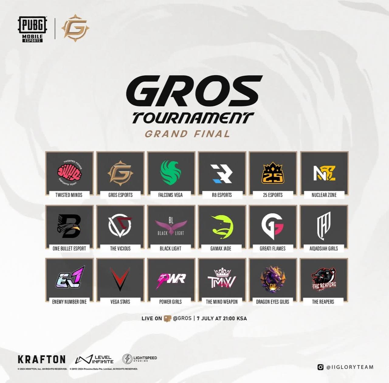 GROS - FEMALE EVENT